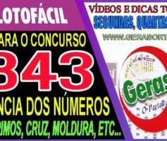 LOTOFACIL 1843 – DICAS E ANÁLISE PARA ACERTAR 14 E 15 PONTOS
