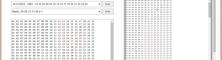 Montando um jogo forte para Lotofacil 2982 em 18/12/2023