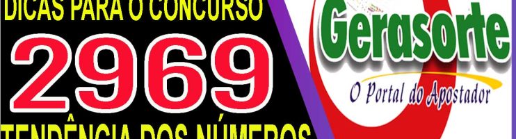 LOTOFACIL 2969 DICAS E ANALISE – CICLO FALTANDO 16 E 24