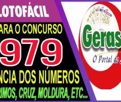 LOTOFACIL 2979 DICAS E ANALISE – CANAL GERASORTE