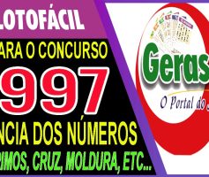 LOTOFACIL 2997 DICAS E ANALISE – CONCURSO ACUMULADO!