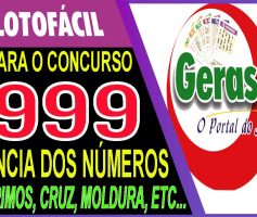 LOTOFACIL 2999 DICAS E ANALISE – CANAL GERASORTE