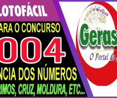 LOTOFACIL 3004 DICAS E ANALISE – CANAL GERASORTE