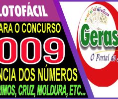 LOTOFACIL 3009 DICAS E ANALISE – CANAL GERASORTE