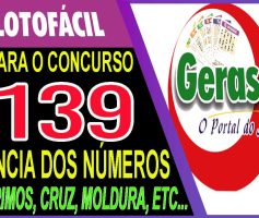LOTOFACIL 3139 DICAS E ANALISE – CANAL GERASORTE