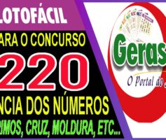 LOTOFACIL 3220 DICAS E ANALISE – CANAL GERASORTE