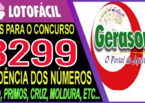 LOTOFACIL 3299 DICAS E ANALISE – CANAL GERASORTE