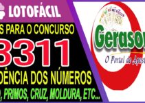 LOTOFACIL 3311 DICAS E ANALISE – CANAL GERASORTE