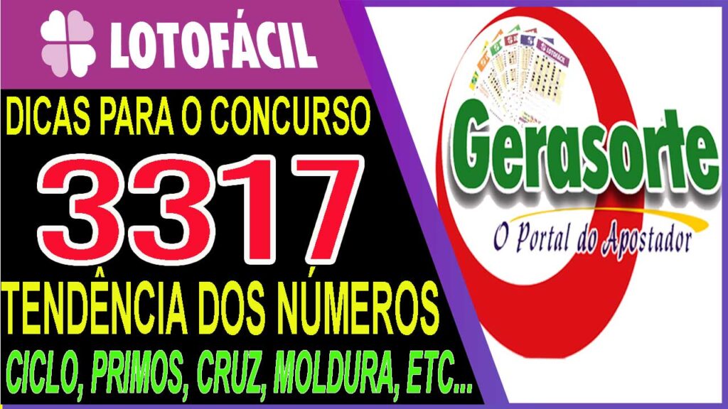Dicas para LOTOFACIL 3317