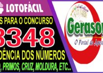 LOTOFACIL 3348 DICAS E ANALISE – CANAL GERASORTE