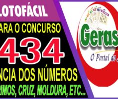 LOTOFACIL 3434 DICAS E ANALISE – CANAL GERASORTE