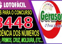 LOTOFACIL 3448 DICAS E ANALISE – CANAL GERASORTE