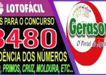 LOTOFACIL 3480 DICAS E ANALISE – CANAL GERASORTE