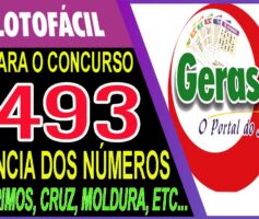 LOTOFACIL 3493 DICAS E ANALISE – CANAL GERASORTE