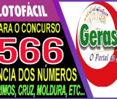 LOTOFACIL 3566 DICAS E ANALISE – CANAL GERASORTE