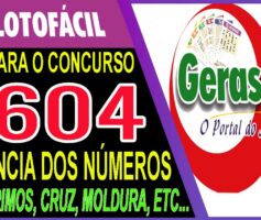 LOTOFACIL 3604 DICAS E ANALISE – CANAL GERASORTE