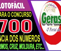 LOTOFACIL 3700 DICAS E ANALISE – CANAL GERASORTE