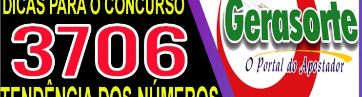 LOTOFACIL 3706 DICAS E ANALISE – CANAL GERASORTE