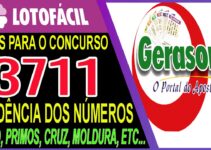 LOTOFACIL 3711 DICAS E ANALISE – CANAL GERASORTE