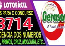 LOTOFACIL 3714 DICAS E ANALISE – CANAL GERASORTE