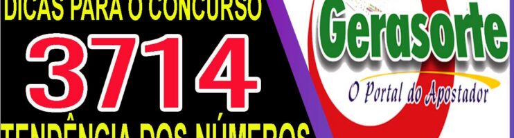 LOTOFACIL 3714 DICAS E ANALISE – CANAL GERASORTE