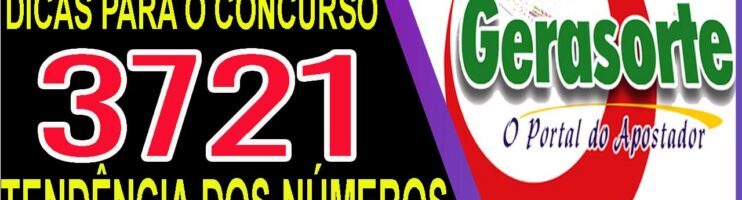 LOTOFACIL 3721 DICAS E ANALISE – CANAL GERASORTE
