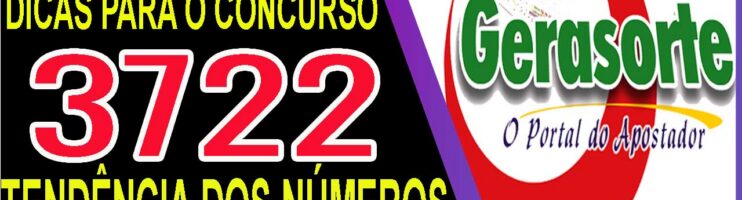 LOTOFACIL 3722 DICAS E ANALISE – CANAL GERASORTE