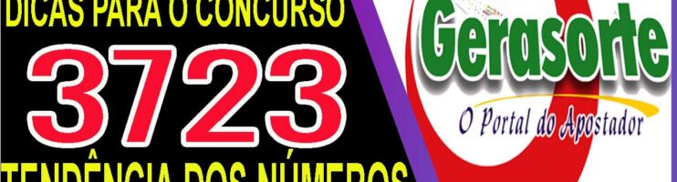 LOTOFACIL 3723 DICAS E ANALISE – CANAL GERASORTE