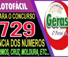 LOTOFACIL 3729 DICAS E ANALISE – CANAL GERASORTE