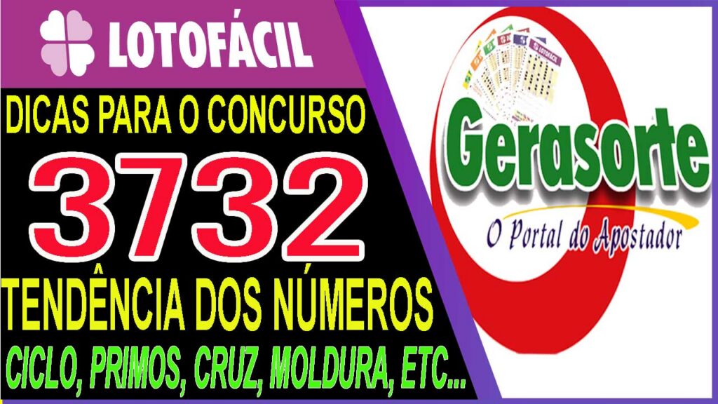 Dicas para LOTOFACIL 3732