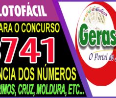 LOTOFACIL 3741 DICAS E ANALISE – CANAL GERASORTE