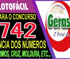LOTOFACIL 3742 DICAS E ANALISE – CANAL GERASORTE