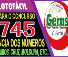 LOTOFACIL 3745 DICAS E ANALISE – CANAL GERASORTE