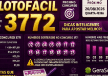 Dicas para o concurso 3772 da Lotofácil