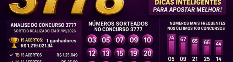 Dicas para o Concurso 3778 da Lotofácil: Análise e Estratégias