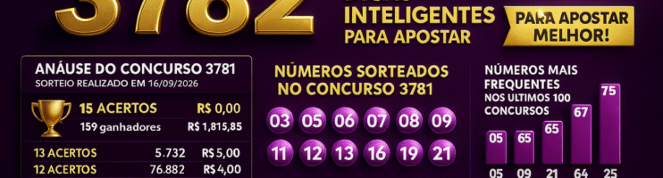 Dicas para o concurso 3782 da Lotofácil: análise e organização responsável