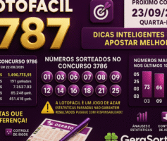 Dicas para o Concurso 3787 da Lotofácil: Análise e Organização Responsável