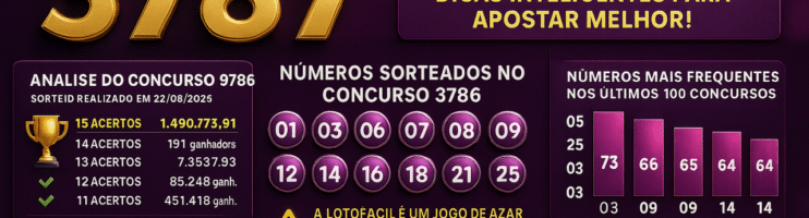 Dicas para o Concurso 3787 da Lotofácil: Análise e Organização Responsável