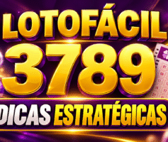 LOTOFACIL 3789 DICAS E ANALISE – CANAL GERASORTE