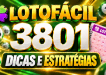 LOTOFACIL 3801 DICAS E ANALISE – CANAL GERASORTE